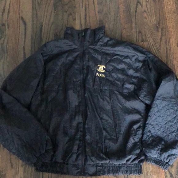 chanel windbreaker jacket